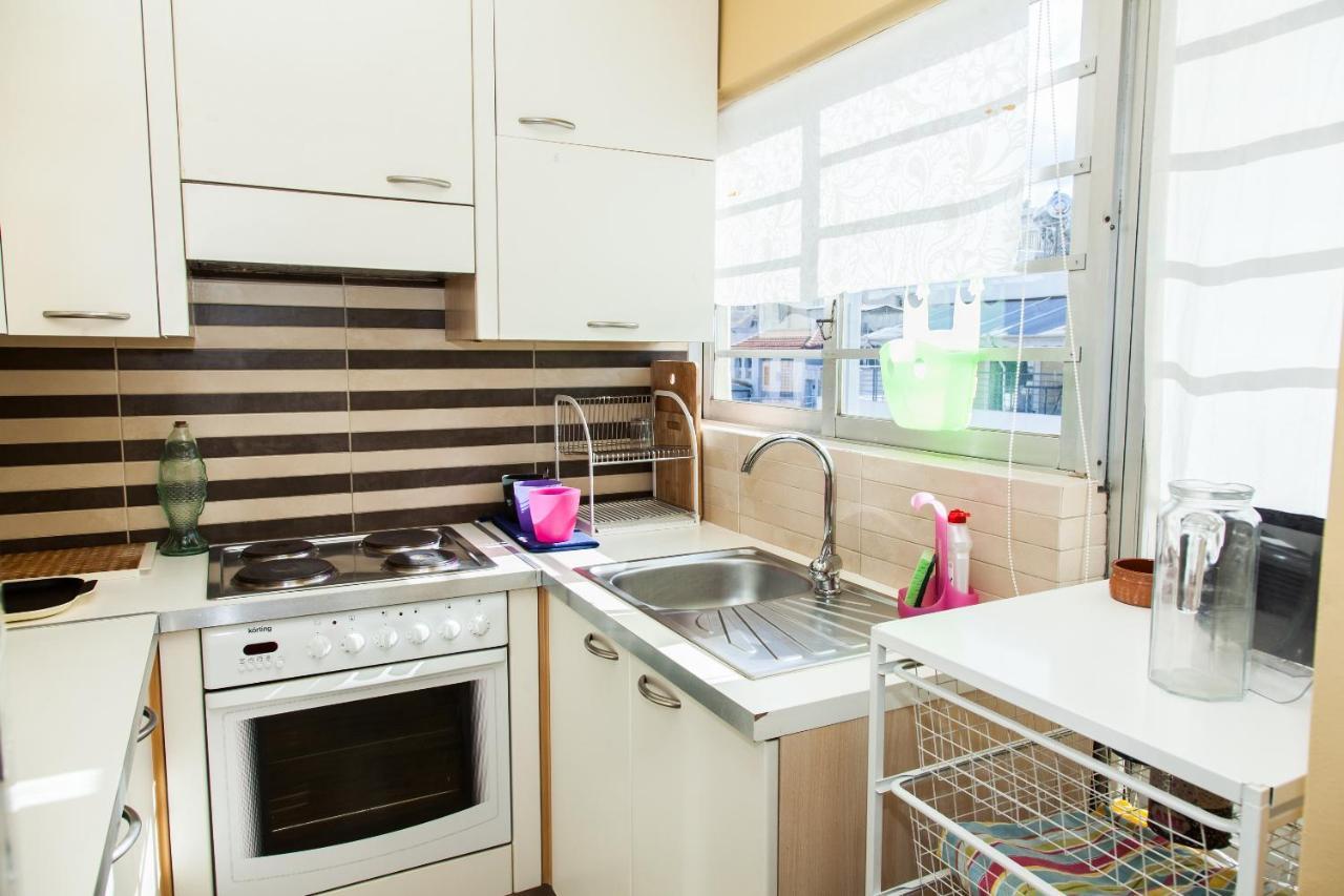 Ferienwohnung Bright Apt. With Lovely View In Lycabettus! Athen Exterior foto