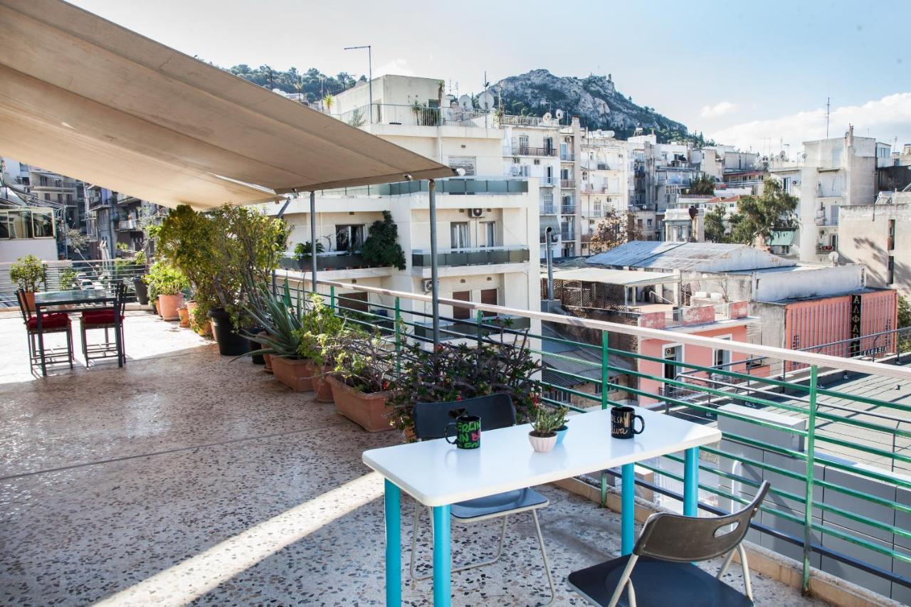 Ferienwohnung Bright Apt. With Lovely View In Lycabettus! Athen Exterior foto